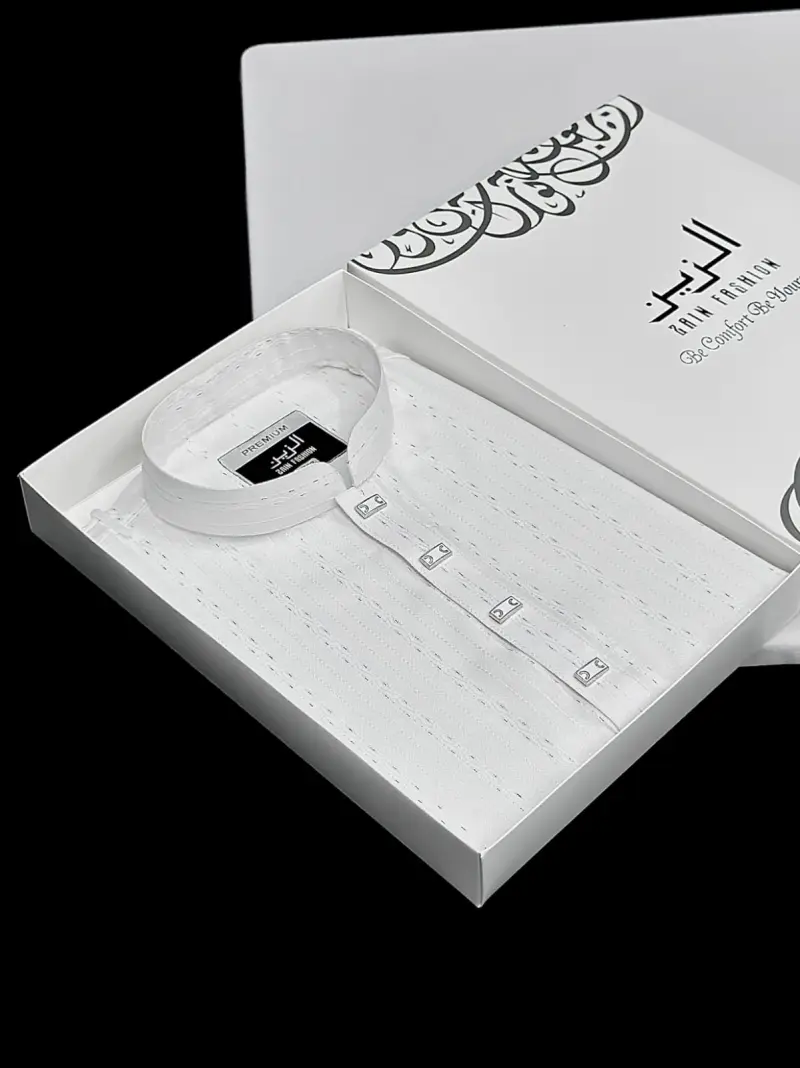 Pakistani Lace Stepe Cotton (WHITE COLOUR)