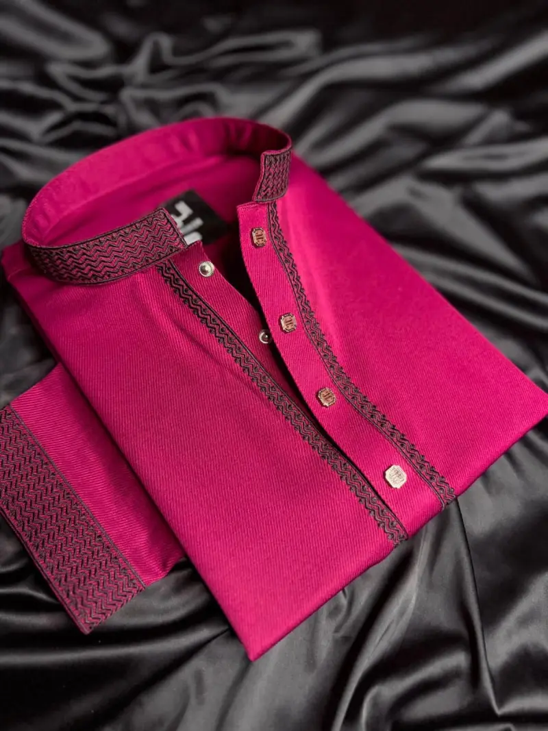 Exclusive Angle Fabric (MEROON COLOUR)